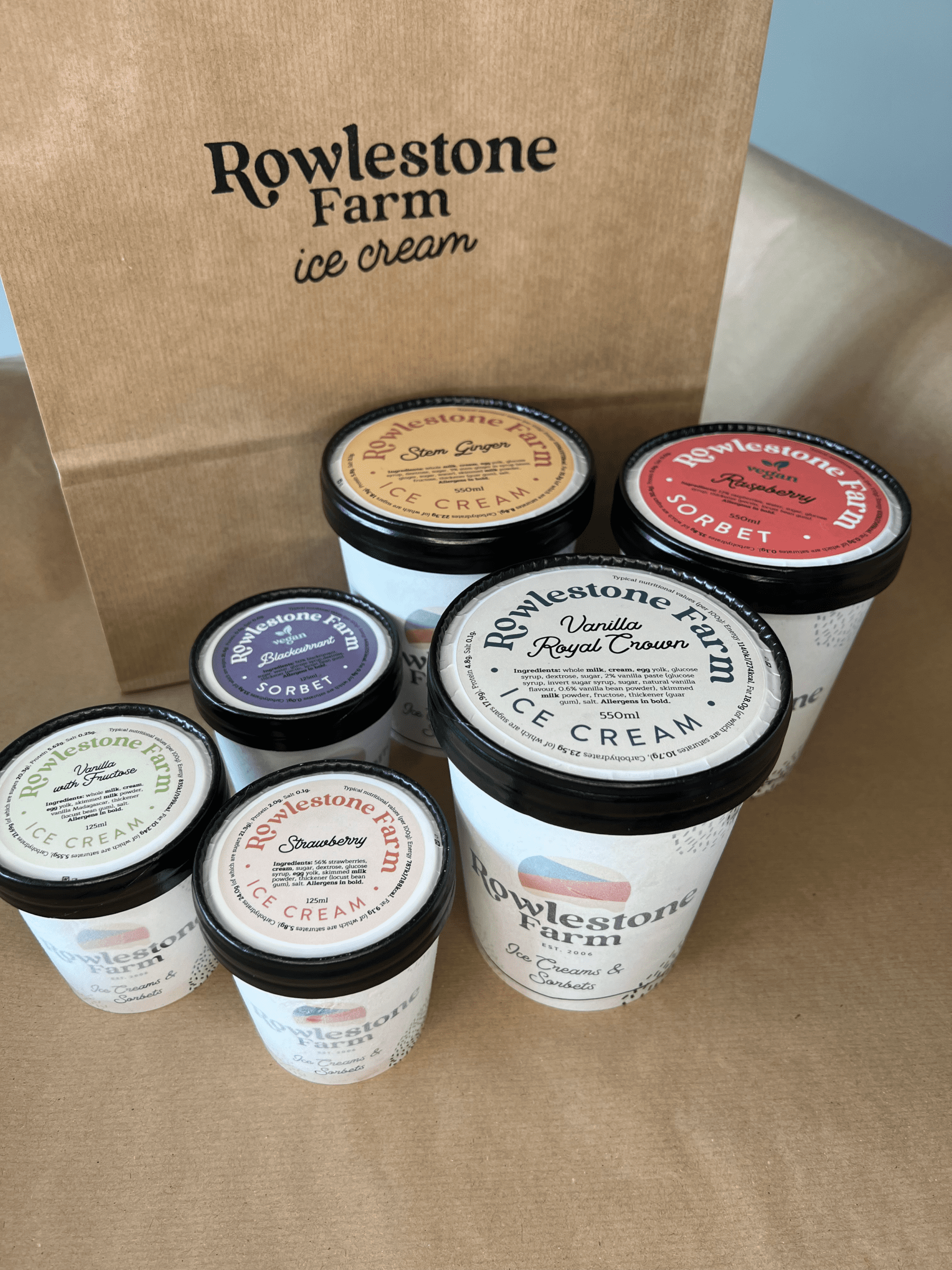 Rowlestone Farmhouse Ice Cream