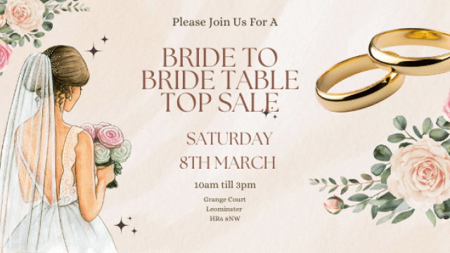 BRIDE TO BRIDE SALE